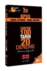 2021 KPSS Tarih 100 de 100 Tamamı Çözümlü 20 Deneme Yargı Yayınları