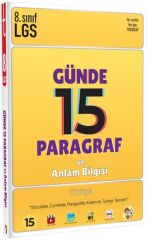 8. Sınıf LGS Günde 15 Paragraf ve Anlam Bilgisi Tonguç Akademi