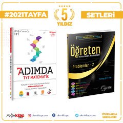 Tonguç Akademi TYT 7 Adımda Matematik ve Gür Yayınları Problemler 2 Soru Bankası 2 Kitap Set