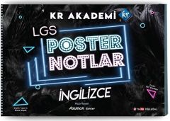8. Sınıf LGS İngilizce Poster Notlar KR Akademi