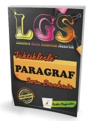 8. Sınıf LGS Taktiklerle Paragraf Soru Bankası Pelikan Yayınları