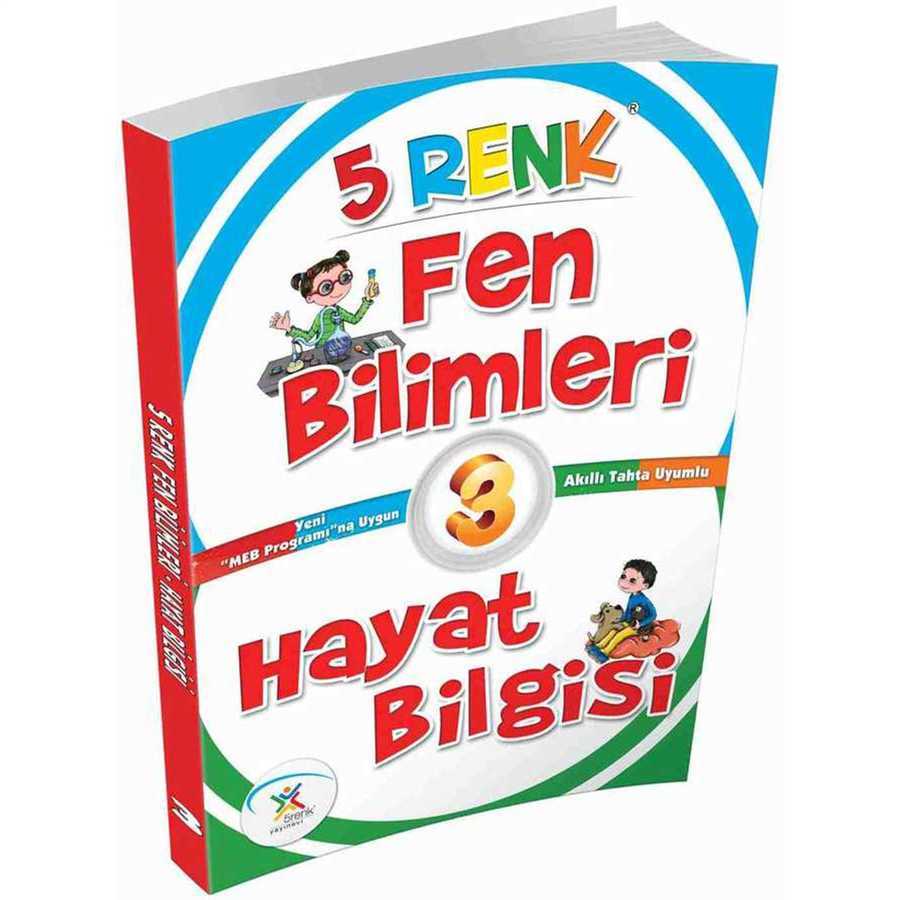3. Sınıf Fen Bilimleri ve Hayat Bilgisi 5 Renk Yayınevi