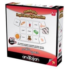 Tombala İngilizce Öğrenelim 80 Parça Oyun