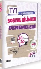 TYT Sosyal Bilimler 20 x 20 Deneme Profesyoneller Karması