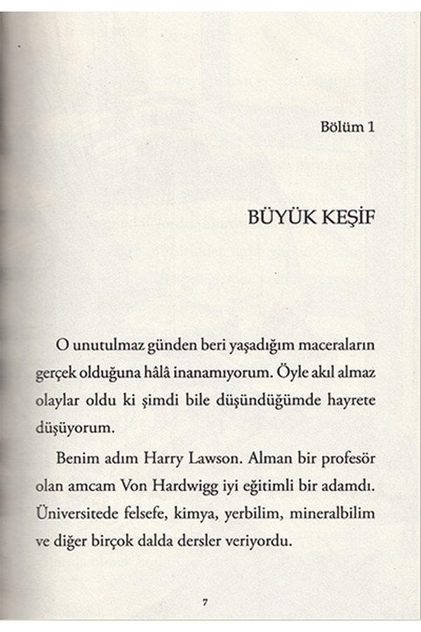 Dünyanın Merkezine Yolculuk  Çocuk Klasikleri  Ciltli Çocuk Gezegeni