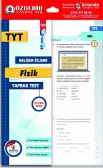 TYT Gelişim İzleme Fizik Yaprak Testleri Özdebir Yayınları