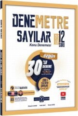 TYT Sayılar Denemetre 30 lu Konu Denemesi Orijinal Yayınları