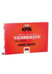 2023 KPSS Tablolaştırılmış Vatandaşlık Ders Notu Yargı Yayınları