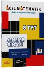 TYT Rejenerasyon 8 li Denemeleri Acil Yayınları