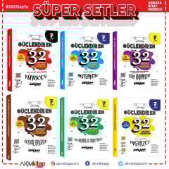 Ankara Yayıncılık 7.Sınıf Güçlendiren 32 Haftalık Deneme Seti 6 Kitap