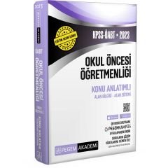 2023 KPSS ÖABT Okul Öncesi Öğretmenliği Konu Anlatımlı Pegem Yayınları