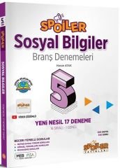 5. Sınıf Sosyal Bilgiler Branş Denemeleri Spoiler Yayınları