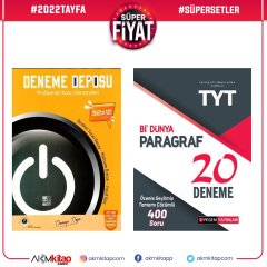 Deneme Deposu TYT Problemler Konu Denemeleri ve Pegem Bi Dünya Paragraf Deneme Seti 2 Kitap