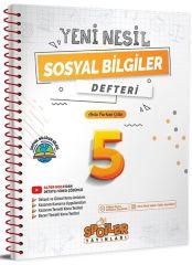 5. Sınıf Sosyal Bilgiler Yeni Nesil Defter Spoiler Yayınları