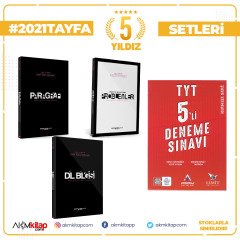 Marka Yayınları Dil Bilgisi Paragraf Problemler Soru Bankası ve Limit TYT 5 li Deneme Seti 4 Kitap