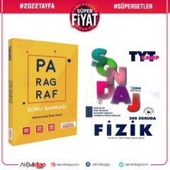 Yayın Denizi TYT Fizik Pro 200 Soruda Sondaj Kamp ve AKM Paragraf Soru Bankası Seti 2 Kitap