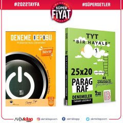 Acil TYT Problemler Konu Denemeleri ve Benim Hocam Bir Hayale Paragraf Deneme Seti 2 Kitap