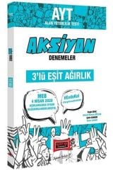 AYT Eşit Ağırlık Aksiyon 3 lü Denemeler Yargı Yayınları