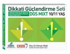 DGS MIXT Dikkati Güçlendirme Seti 10-11 Yaş Adeda Yayınları