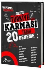 KPSS Tarih Türkiye Karması 20 Deneme Dev Kadro