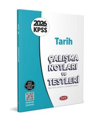 2026 KPSS Tarih Çalışma Notları ve Testleri Data Yayınları