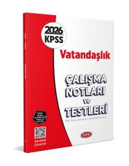 2026 KPSS Vatandaşlık Çalışma Notları ve Testleri Data Yayınları