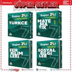 Örnek Akademi 7.Sınıf Süper İkili Seti 4 Kitap