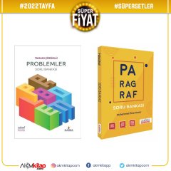 Supara Problemler ve Ankara Kitap Merkezi Paragraf Soru Bankası Seti 2 Kitap