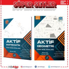 Aktif Öğrenme TYT Matematik ve Geometri 0 dan Başlayanlara Seti 2 Kitap
