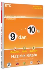 9 dan 10 a Edebiyat Tarih Coğrafya Hazırlık Kitabı Tonguç Akademi