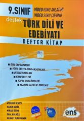 9. Sınıf Edebiyat Destek Defterim ENS Yayıncılık