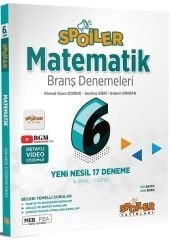 6. Sınıf Matematik Branş Denemeleri Spoiler Yayınları