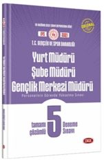 T.C.Gençlik ve Spor Bakanlığı Yurt Müdürü Şube Müdürü Gençlik Merkezi Müdürü GYS Tamamı Çözümlü 5 Deneme Sınavı Data Yayınları