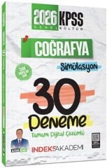 2026 KPSS Coğrafya Simülasyon 30 Deneme İndeks Akademi