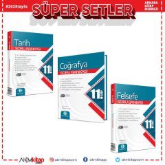 Bilgi Sarmal 11.Sınıf Tarih Coğrafya ve Felsefe Soru Bankası Seti 3 Kitap