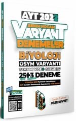 2022 AYT Biyoloji 25+3 Deneme Sınavı Benim Hocam