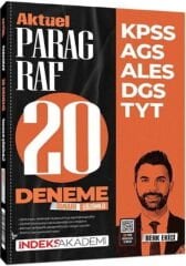 KPSS MEB AGS ALES DGS TYT Aktüel Paragraf 20 Deneme İndeks Akademi