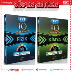 Prf Yayınları TYT Fizik ve Kimya IQ Video Çözümlü Deneme 2 Kitap Set