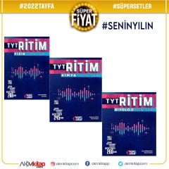 Bilgi Sarmal TYT Fizik Kimya Biyoloji Ritim Son Tur 3 Kitap Set