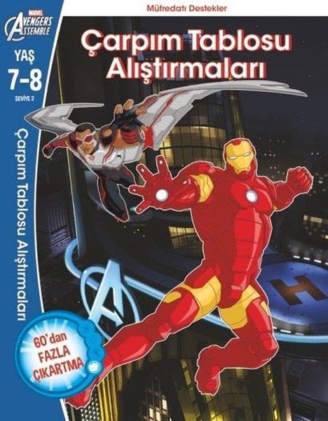 Marvel Avengers Assemble Çarpım Tablosu Alıştırmaları Beta Kids