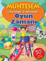 Muhteşem Çıkartmalar Aktiviteler Oyun Zamanı Parıltı Yayınları