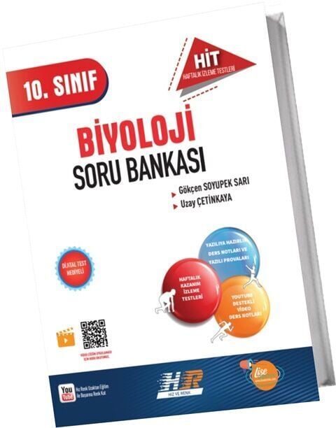 10. Sınıf Biyoloji HİT Soru Bankası Hız ve Renk