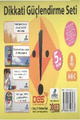 Dikkati Güçlendirme Seti Plus (3 Kitap Materyalsiz - 8 Yaş) Adeda Yayınları