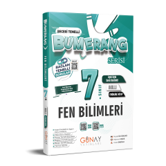 7. Sınıf Fen Bilimleri Etkinlikli Bumerang Serisi Günay Yayınları