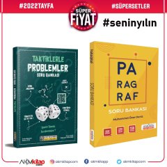 Antrenör TYT Taktiklerle Problemler ve Ankara Kitap Merkezi Paragraf Soru Bankası Seti 2 Kitap