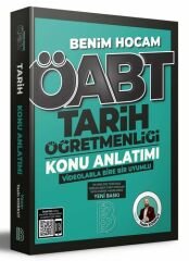 2023 ÖABT Tarih Öğretmenliği Konu Anlatımı Benim Hocam Yayınları