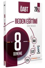 2021 ÖABT Beden Eğitimi Öğretmenliği 8 Deneme Dijital Çözümlü Uzman Kariyer Yayınları