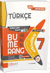 7. Sınıf Türkçe Etkinlikli Bumerang Serisi Günay Yayınları
