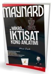 Maynard Mikro İktisat Konu Anlatımı Pelikan Yayınları