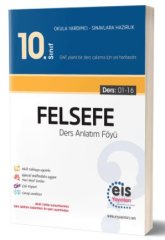 10.Sınıf Felsefe Ders Anlatım Föyleri EİS Yayınları